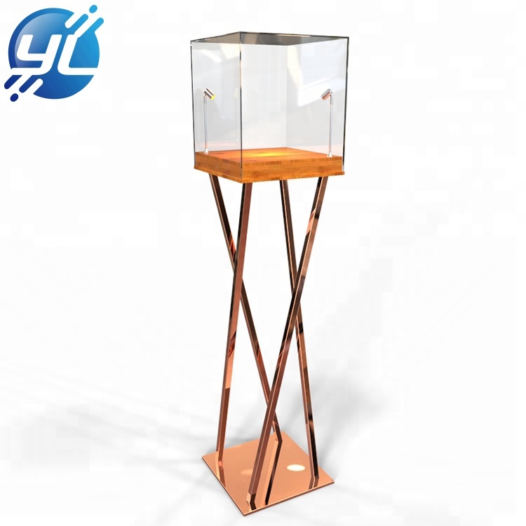 High quality acrylic wine display stand or transparent wine rack