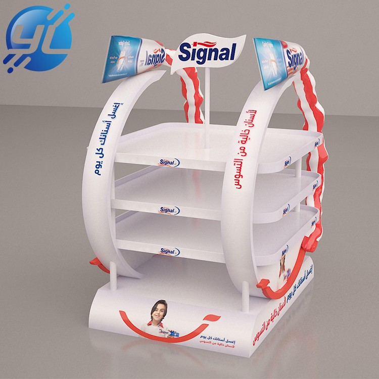 Modern Design Shopping Center Skin Care Product Cosmetics Display Rack