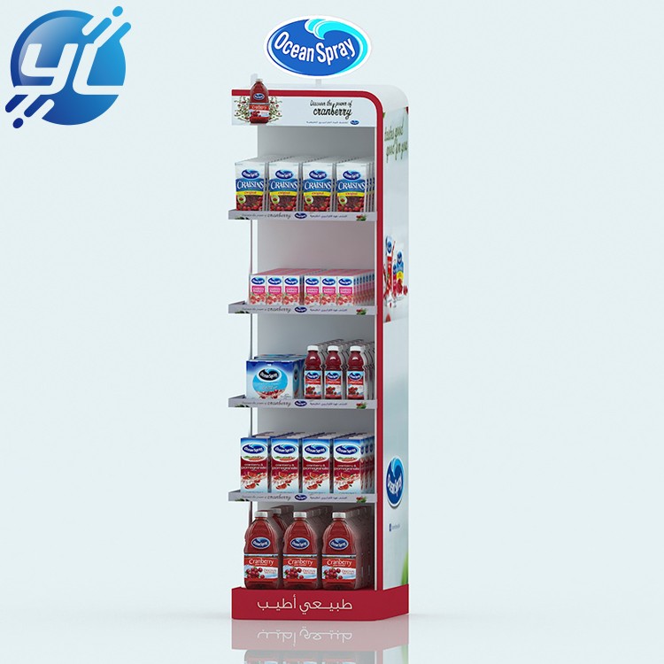 Modern Design Shopping Center Skin Care Product Cosmetics Display Rack