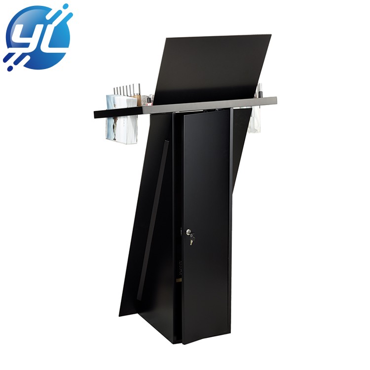 Custom design retail store stainless steel fancy display stand cosmetics or display rack