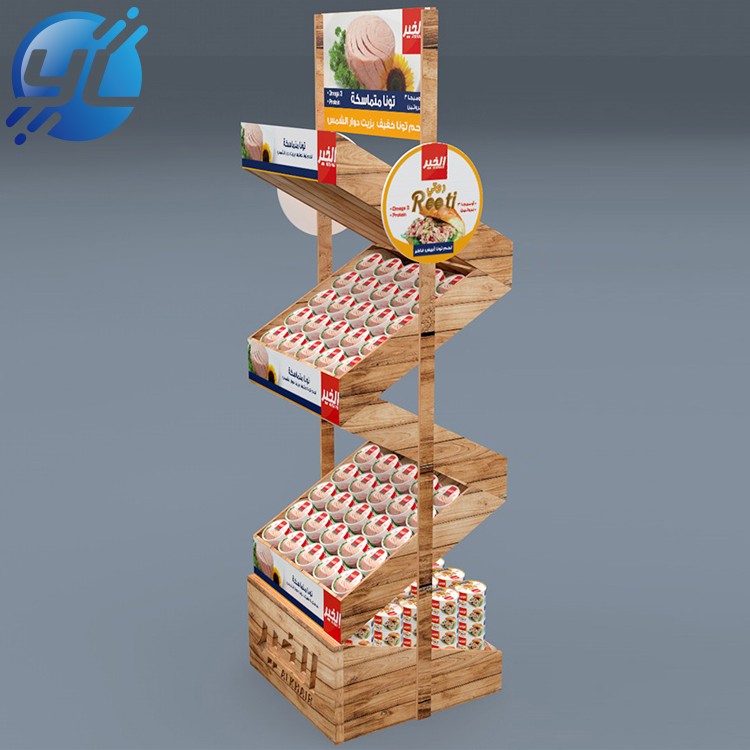 Best Quality For Promotion/Advertising Canned Food Display Racks