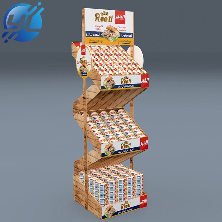 Best Quality For Promotion/Advertising Canned Food Display Racks