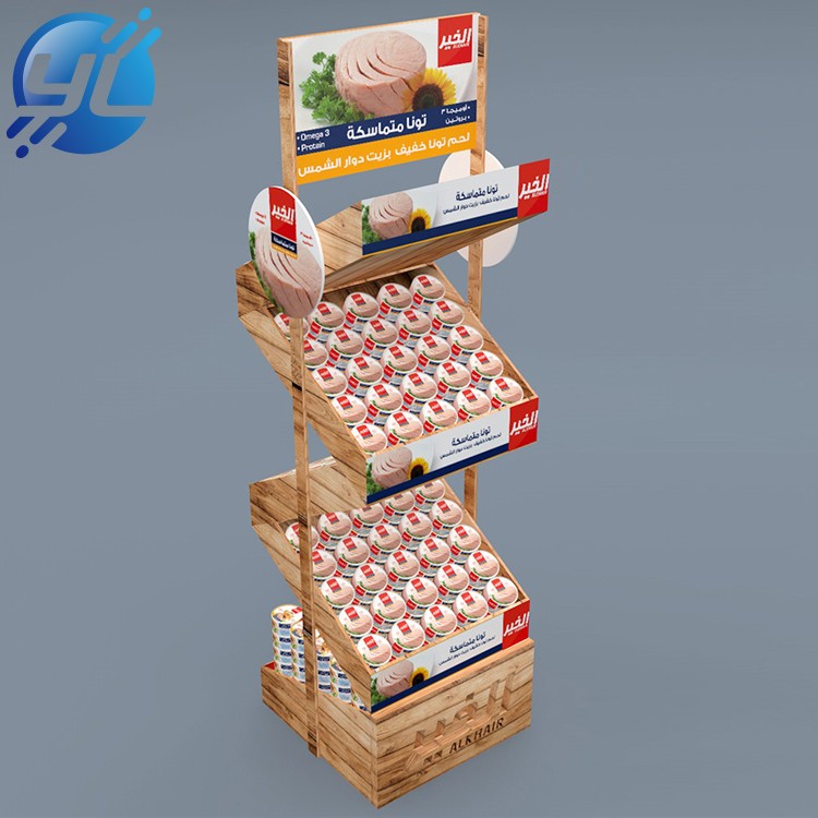 Best Quality For Promotion/Advertising Canned Food Display Racks