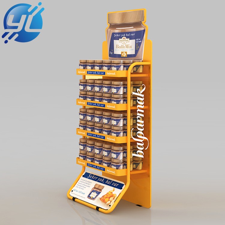 Manufacturer directory wooden jam display stand and condiments display rack