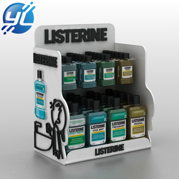 stainless steel Hanging Display Rack for Mouthwash