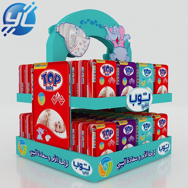 Durable material display rack supermarket candy stand 