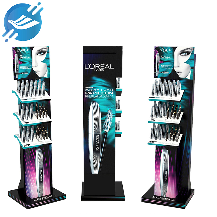 Customized makeups products acrylic floor display stand