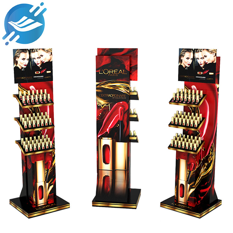 Customized makeups products acrylic floor display stand