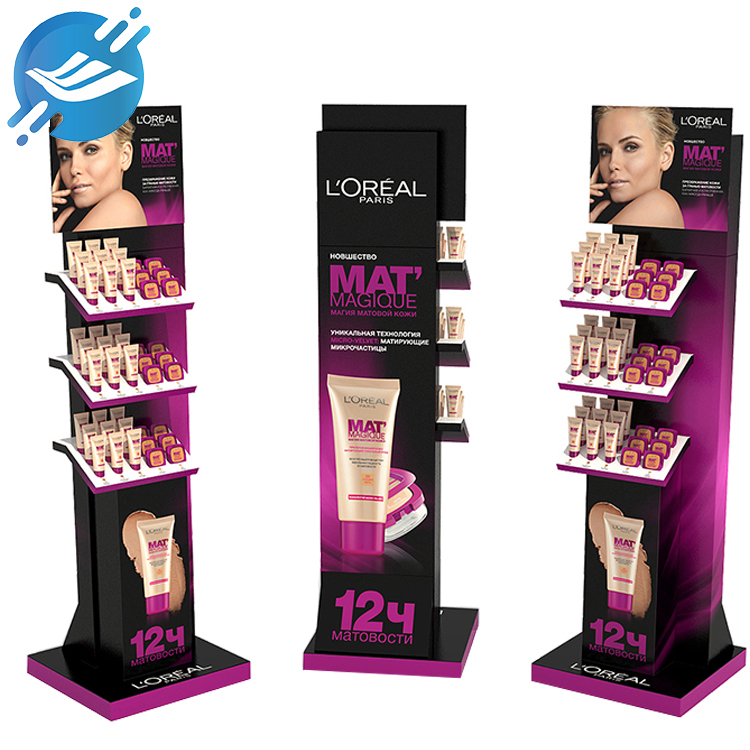 Customized makeups products acrylic floor display stand