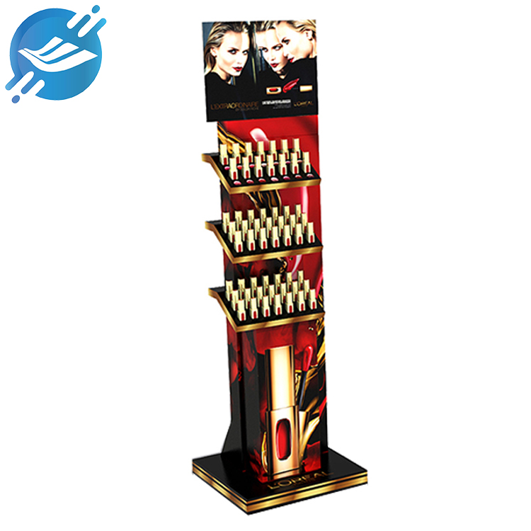 Customized makeups products acrylic floor display stand