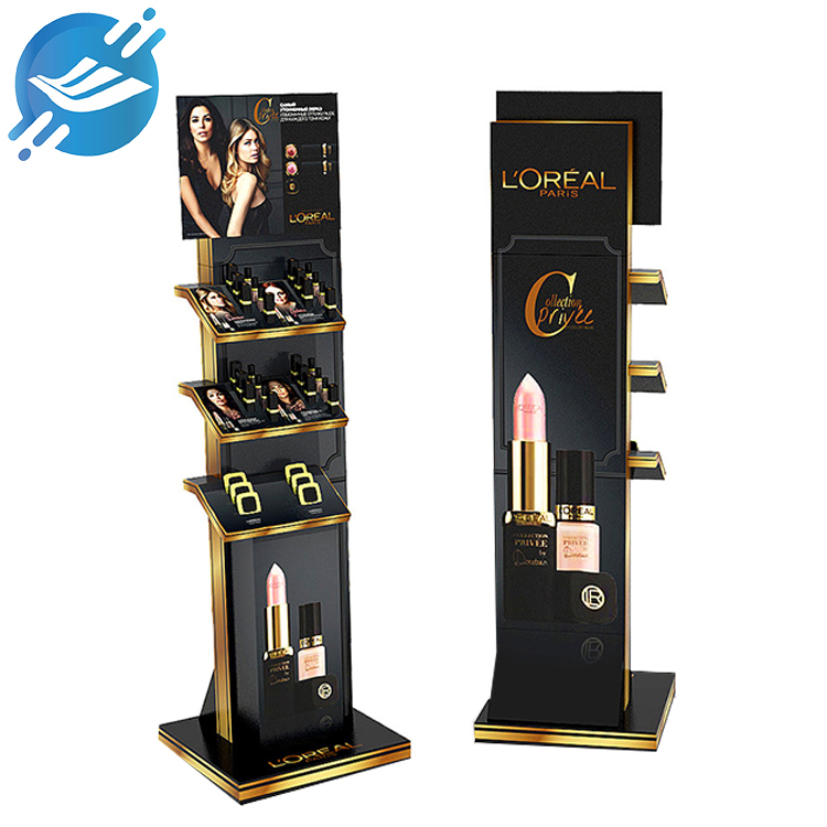 Customized makeups products acrylic floor display stand