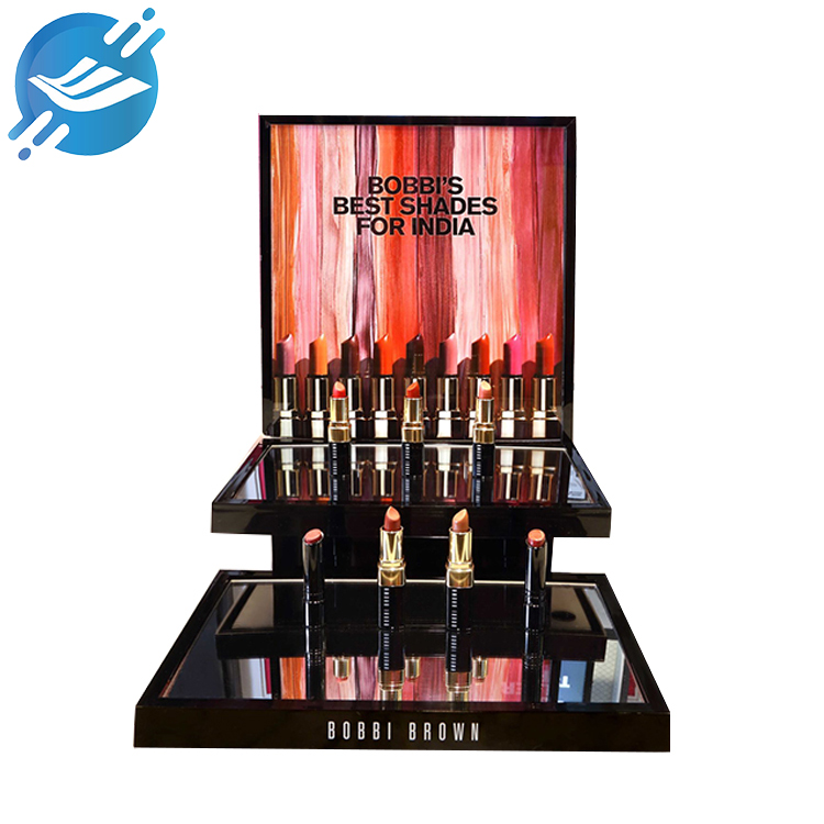 OEM/ODM metal cosmetic lipstick floor display stand/cabinet