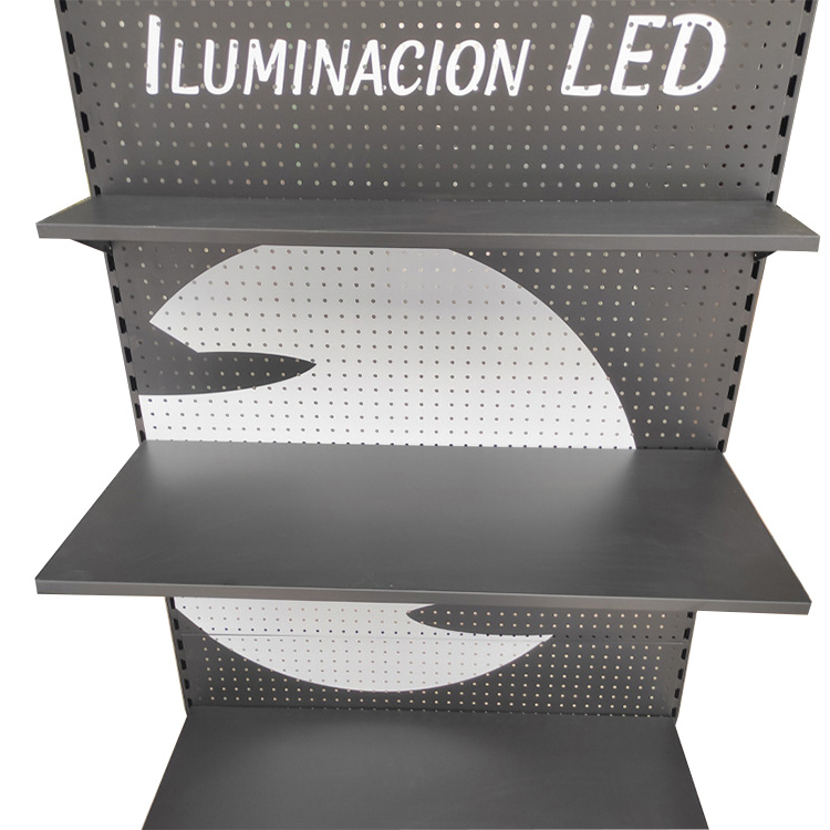 ODM OEM Floor Metal LDV Light Display Stand