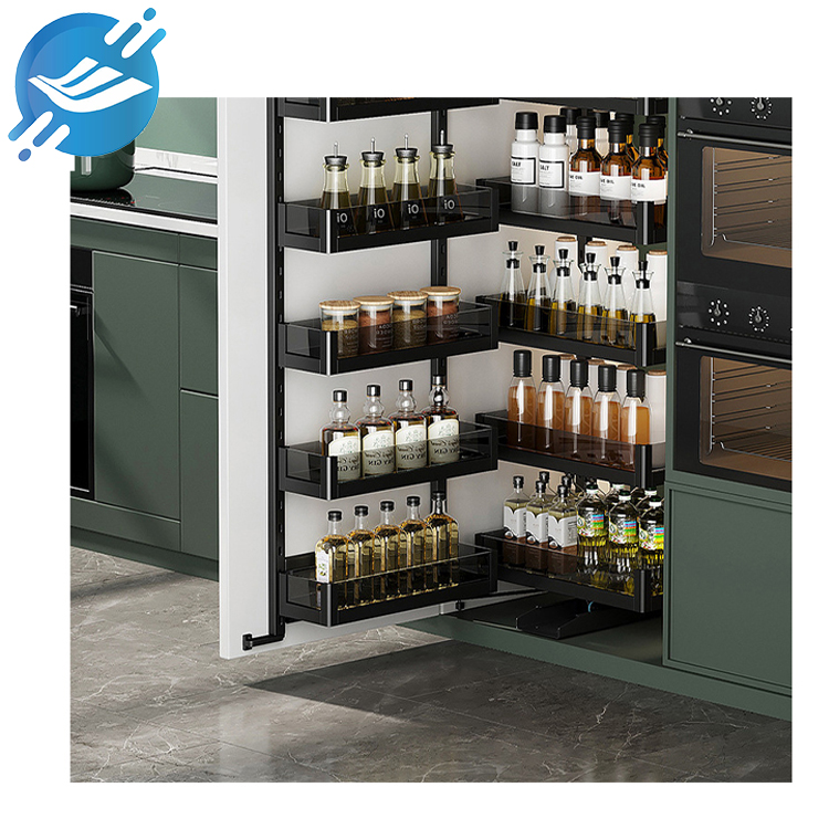 POP Metal floor-standing adjustable spice display