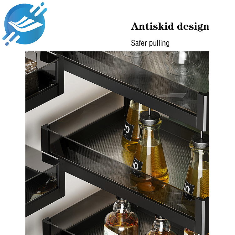 POP Metal floor-standing adjustable spice display