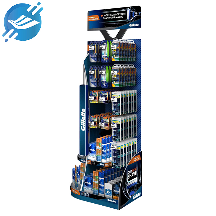 Customized Wholesale Razor Shaver Metal Floor Display Stand