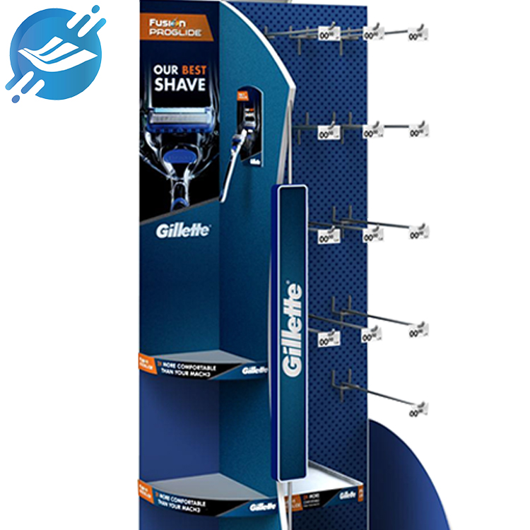 Customized Wholesale Razor Shaver Metal Floor Display Stand