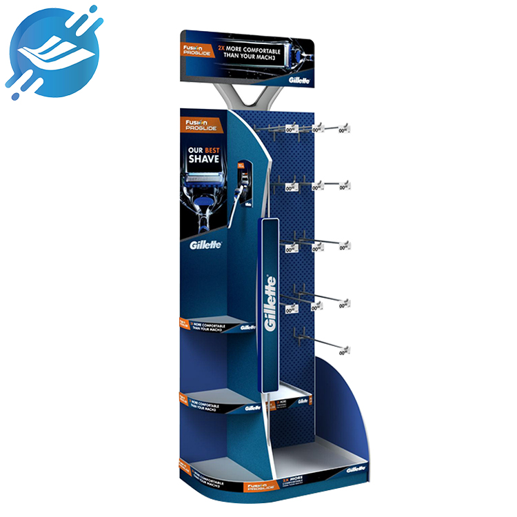 Customized Wholesale Razor Shaver Metal Floor Display Stand