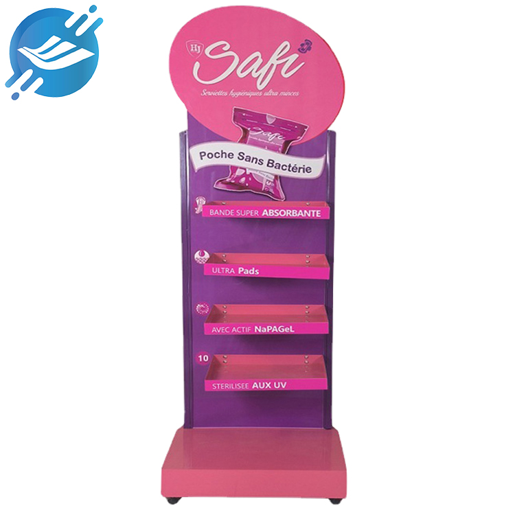 Customized POP Baby adult diaper floor display stand