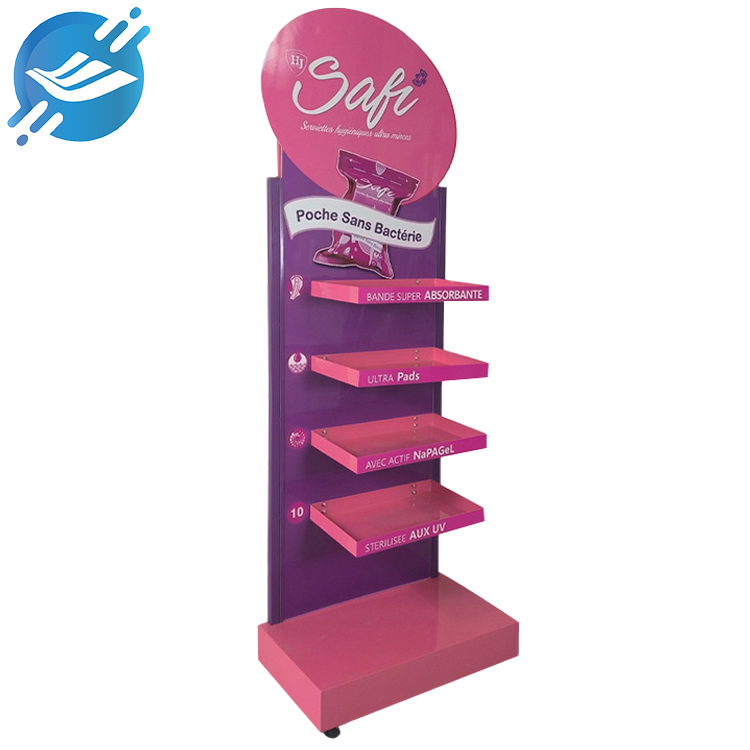 Customized POP Baby adult diaper floor display stand