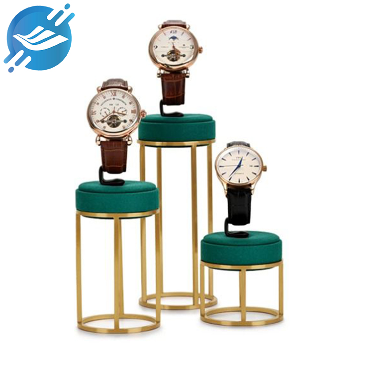 Custom high-grade metal base watch jewelry display stand