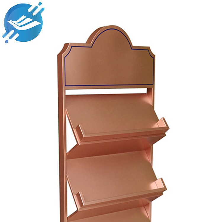 metal three-tier floor-standing poster promotion display stand