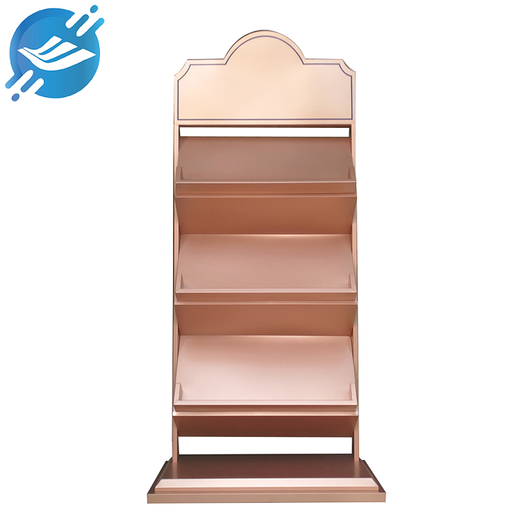 metal three-tier floor-standing poster promotion display stand