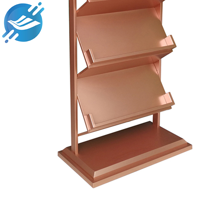 metal three-tier floor-standing poster promotion display stand