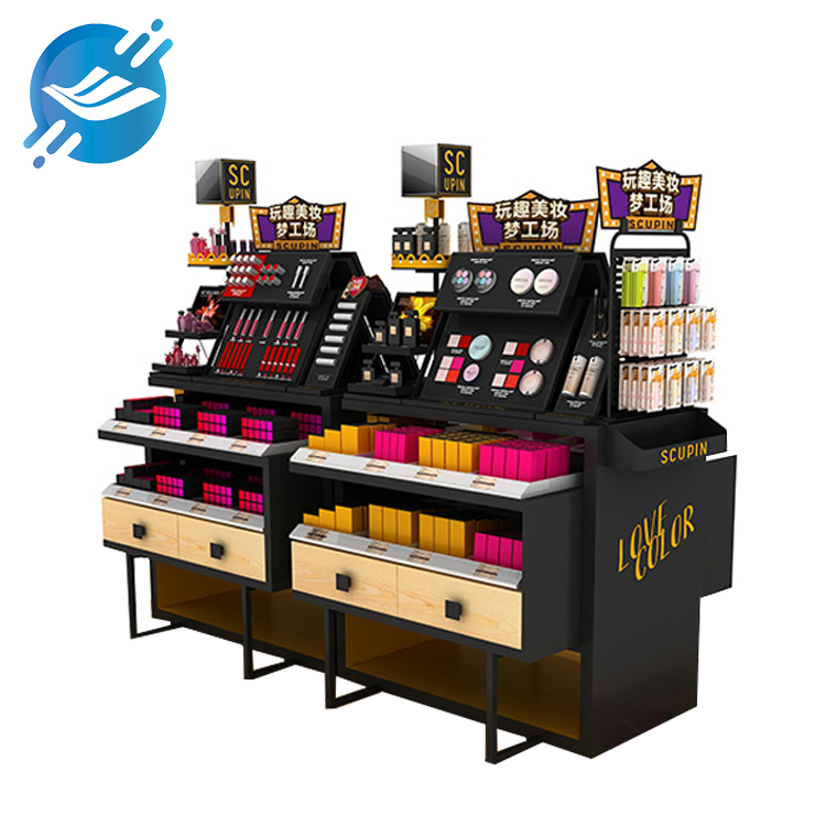 Floor-standing comprehensive 360° display cosmetics display stand