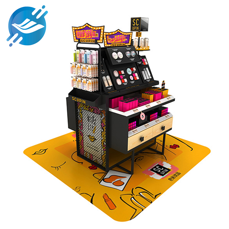 Floor-standing comprehensive 360° display cosmetics display stand