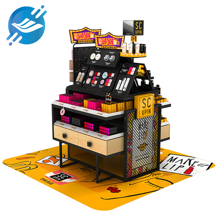 Floor-standing comprehensive 360° display cosmetics display stand