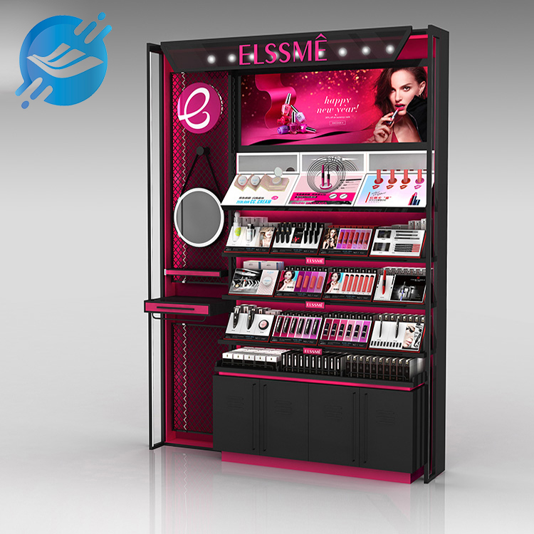 Metal single-sided and double-sided lipstick cosmetic display stand