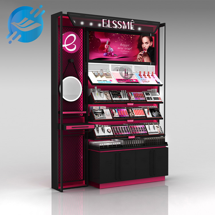 Metal single-sided and double-sided lipstick cosmetic display stand