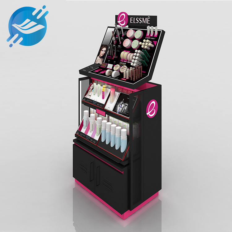 Metal single-sided and double-sided lipstick cosmetic display stand