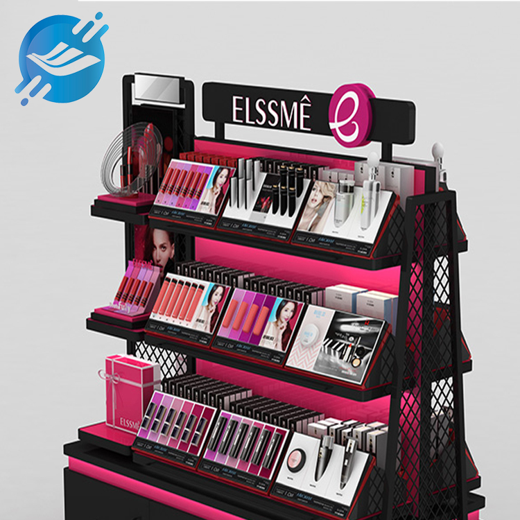 Metal single-sided and double-sided lipstick cosmetic display stand