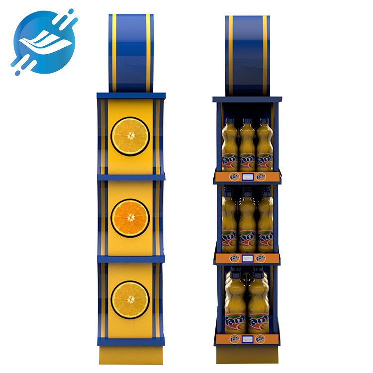 Customize floor-standing beverage display racks