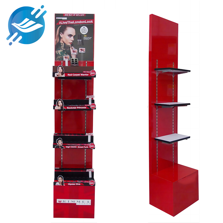 Custom Mascara Floor Stand Adjustable Display Stand