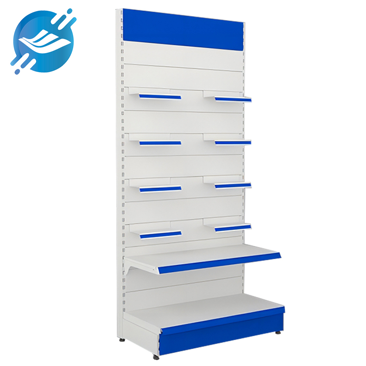 Supermarket custom durable floor-standing island cabinet