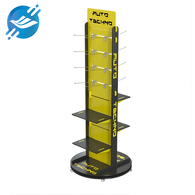 OEM supermarket container floor-standing food and beverage display stand