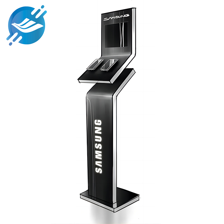 OEM custom smart display stand floor standing ATM rack