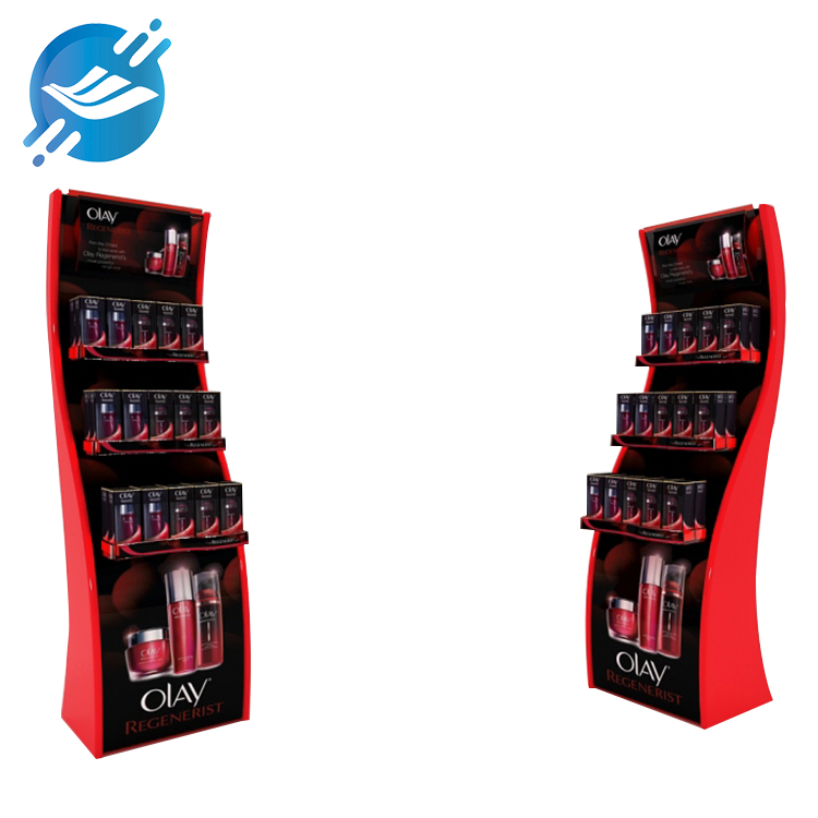 Customized a variety of acrylic floor-standing skin care product display stand