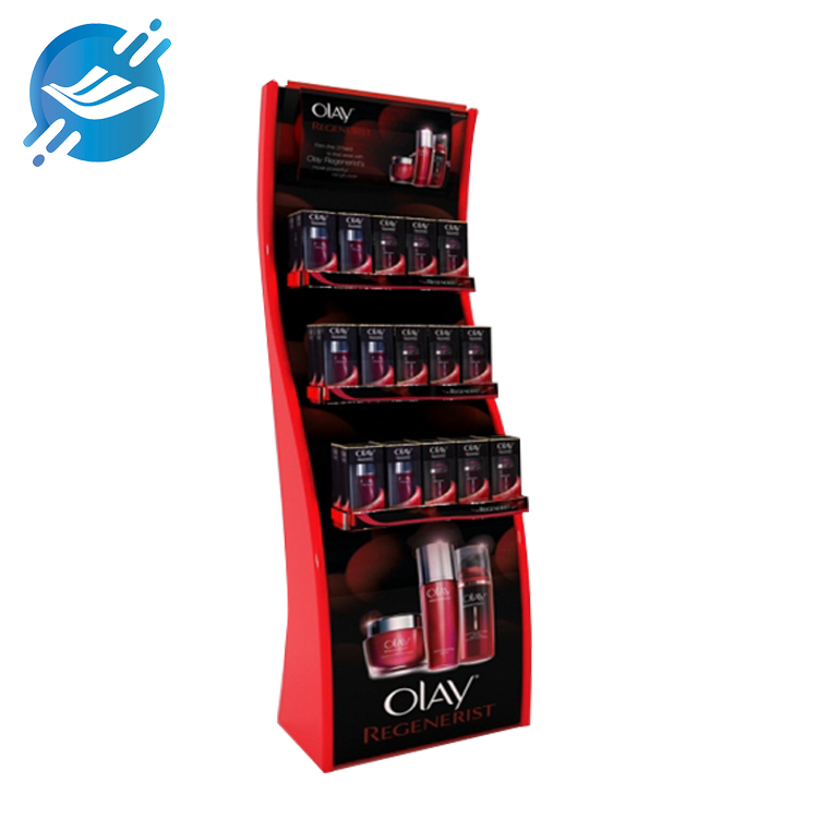 Customized a variety of acrylic floor-standing skin care product display stand