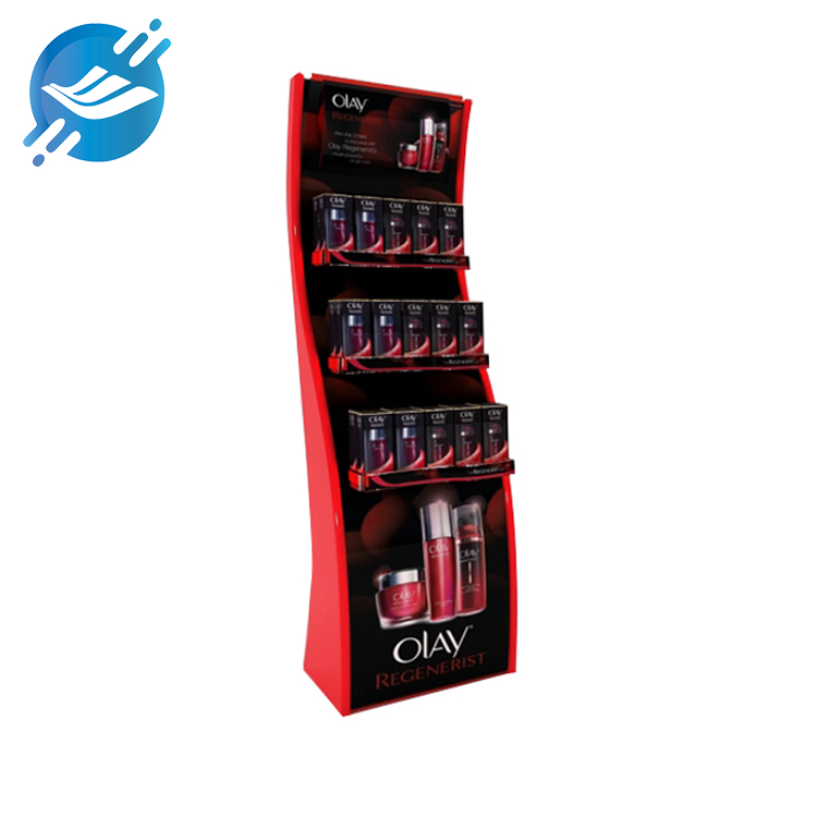 Customized a variety of acrylic floor-standing skin care product display stand