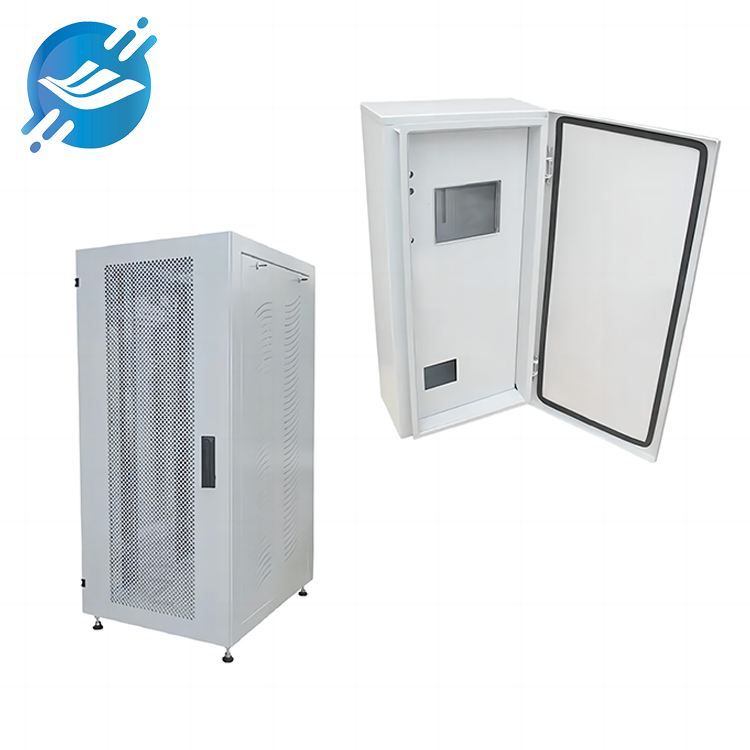 Stainless steel aluminum sheet metal fabrication outdoor cabinet enclosures customized sheet 