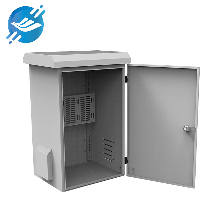 Weatherproof anti theft security outdoor telecom equipment enclosure battery charger cabinet